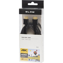 Blow Καλώδιο HDMI 2.0 HDMI Male to HDMI Male 3m Black