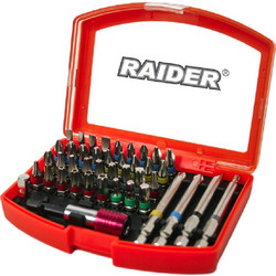 RAIDER Μυτες 1/4'' Σετ 42τεμ - (158902)