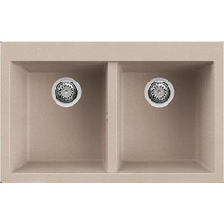 ElElleci Quadra 350 Ένθετος Νεροχύτης Γρανίτη Avena 79x50cm