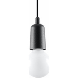 SOLLUX Diego PVC Κρεμαστό Φωτιστικό Οροφής Μονόφωτο E27 SL.0572