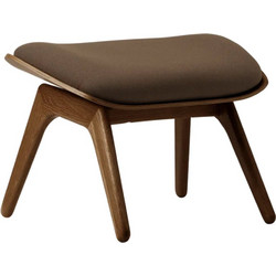 Σκαμπό The Reader Ottoman 5588NC705-10 60x46x42cm Dark Oak Mocca