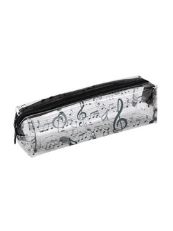 iTotal Music Cloth Κασετίνα Βαρελάκι Διαφανής XL1925A