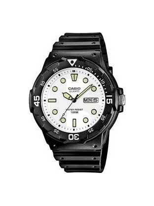 Casio Ανδρικό Ρολόι με Μαύρο Λουράκι MRW-200H-7E