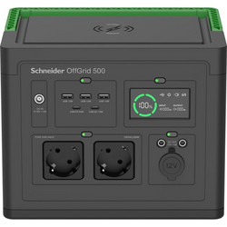 Φορητός Σταθμός Ενέργειας Schneider OffGrid 500 517Wh (PPS500-GR)