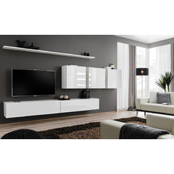 Swap VII Σύνθεση Λευκό / Μαύρο 330x150x40