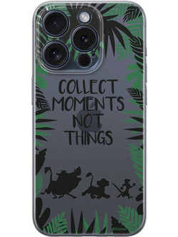 Disney Case Apple iPhone 15 Pro Lion King Partial Print Moments Black