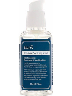 Klairs Rich Moist Soothing Ενυδατικό Serum Προσώπου με Υαλουρονικό & Αλόη 80ml
