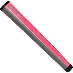 DSP Ultra Golf Grip - PG75 - Neon Pink/Graphite Gray - 38.4 mm