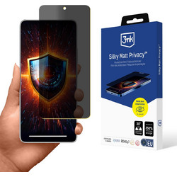 Privacy Film 3mk Silky Matt Privacy for Xiaomi Redmi Note 14 5G