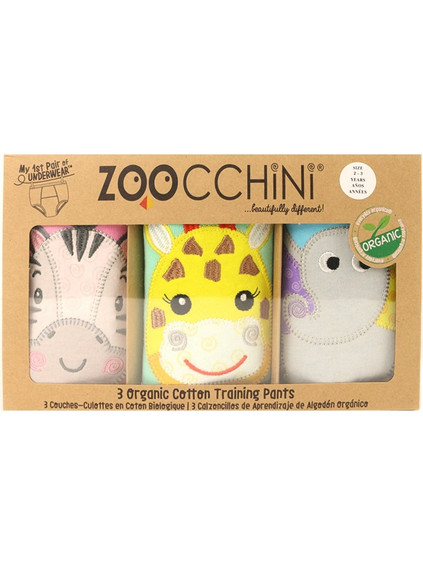 Εκπαιδευτικά Βρακάκια - Zoo Friends 3τμχ - Zoocchini, bws-ZOO13014