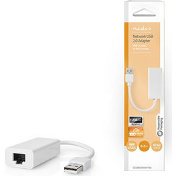Nedis CCGB60950WT02 Ενσύρματος Ethernet USB Αντάπτορας Δικτύου 100Mbps