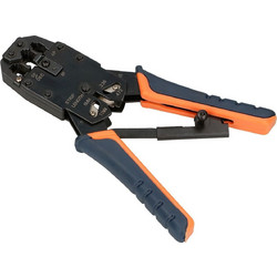 EXTRALINK 4P+6P+8P | RJ45 Crimp Tool | With Ratchet - (EX.9694)