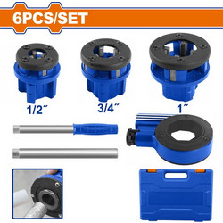 WADFOW ΣΕΤ ΦΙΛΙΕΡΕΣ 1/2" ΕΩΣ 1" 6ΤΕΜ WJK1D31