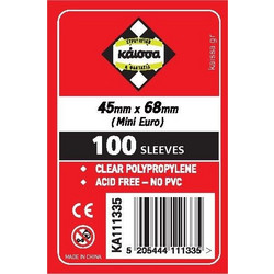 Kάισσα Sleeves 45Χ68 (MINI EURO) 100τμχ (KA111335)