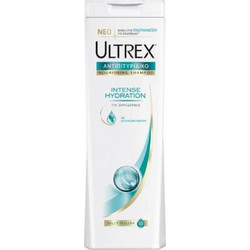 Ultrex Intense Hydration Σαμπουάν για Επανόρθωση κατά της Ξηροδερμίας για Ταλαιπωρημένα Μαλλιά 360ml