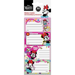 Αυτοκόλλητες Ετικέτες Disney Minnie Mouse