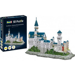 Puzzle Revell Schloss Neuschwanstein 3D 121 Κομμάτια