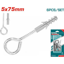 TOTAL ΣΕΤ ΒΙΔΕΣ ΚΡΙΚΟΥ ΜΕ ΒΙΣΜΑΤΑ 5mm (WJSPK5022)
