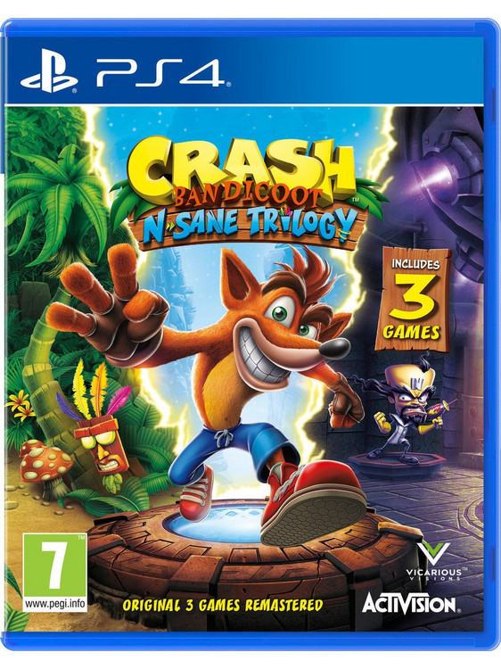 Crash Bandicoot N.Sane Trilogy 2.0 PS4