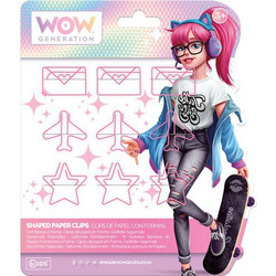 WOW Generation Valentina pink paperclip set