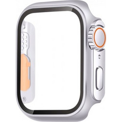 360 Strong Shield Titanium/Orange-Apple Watch Series 45mm