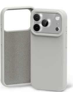 Mercury Etui Silicone Do Iphone 17 Pro kamienny