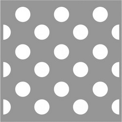 Rayher Στένσιλ Polka Dots 30.5x30.5cm