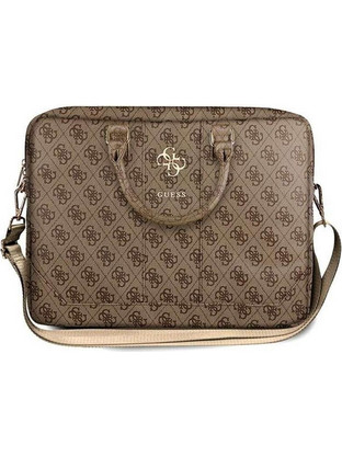 Guess GUCB15G4GFBR Τσάντα Laptop Ώμου 16" Brown