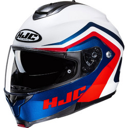 HJC C91 Nepos MC21 White / Blue / Red Κράνος Μηχανής Flip-Up