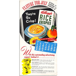 Αφίσα Kellogg's , They're so crisp! - Typographic , 29X42 (A3)