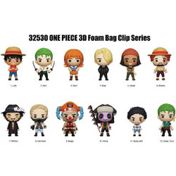 Monogram: one Piece (Series1) (Τυχαία επιλογή) 3d Foam bag Clips Figures (32530)
