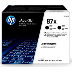 HP 87X Black Toner 2pcs