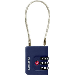 Samsonite 155576-1549 Ta Revol Cablelock 3 Dial TSA Λουκέτο Συνδυασμού Μπλε