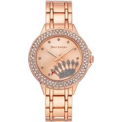 Juicy Couture Γυναικείο Ρολόι με Ροζ Χρυσό Μεταλλικό Μπρασελέ JC/1282RGRG