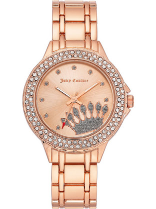 Juicy Couture Γυναικείο Ρολόι με Ροζ Χρυσό Μεταλλικό Μπρασελέ JC/1282RGRG