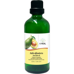 Apel 4 Heal Βιολογικό Έλαιο Αβοκάντο για Πρόσωπο Σώμα & Μαλλιά 100ml