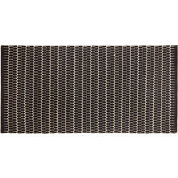 Σουπλά με γεωμετρικό μικροσχέδιο 200 x 60 cm Coincasa - 000494967 Μαύρο