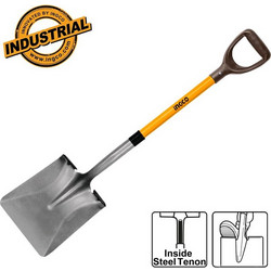 INGCO Φτυάρι Ατσάλινο Πτυολαβής με Πλαστικό Στυλιάρι 1050mm (HSSLH1114)