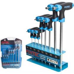 Σετ Αλλεν Με Λαβή Ταφ 2-10mm 8Τεμ. Fixtec FHHK4008