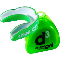 D3 Double Dual Layer Gel Mouthguard Μασελάκι Προστασίας Αθλητών (12+ Years Old) Πράσινο