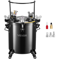 VEVOR Δοχείο Πίεσης Βαφής 40L με Τρεις Συνδέσμους Ταχείας Σύνδεσης για Οικιακή Χρήση PQYLGOXSDX40MEAEJ001V0