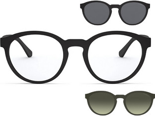Emporio Armani EA4152 50421W Ανδρικός Σκελετός Γυαλιών Οράσεως Κοκάλινος Μπλε