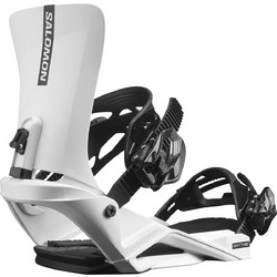 SALOMON U SNOWBOARD BINDINGS RHYTHM - L41777500 WHITE
