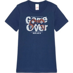 Minerva Παιδικό Φανελάκι Αγόρι Game Over, Χρώμα Indigo