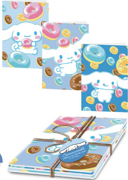 CINNAMOROLL - Set of 3 Excercice Book