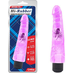 Chisa Novelties Hi-Rubber Δονητής 23cm Μωβ