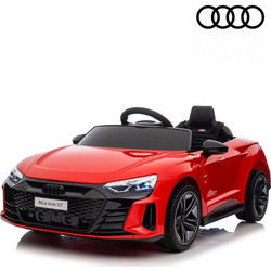 Byox Bo Audi RS E-TRON Ηλεκτροκίνητο Παιδικό Αυτοκίνητο Μονοθέσιο με Τηλεχειριστήριο 12V Κόκκινο