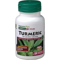 Nature's Plus Turmeric 400mg 60 Κάψουλες