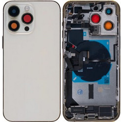 Apple iPhone 14 Pro Max Full Housing All Parts(Vibra/NFC/Charging Connector/Power/Volume/Wifi/Flash Flex/Sim Tray) Gold GRADE A