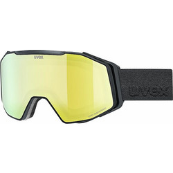 UVEX GRAVITY FM BLACK MATT MIRROR YELLOW S2150